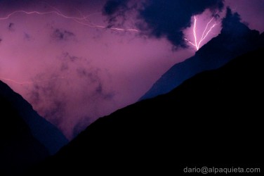 Temporale in Valle di Rhemes