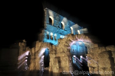 Notte al teatro romano